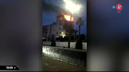 Incendio en Castuera