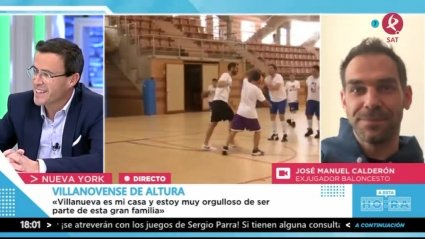 José Manuel Calderón, un villanovense enamorado de su tierra