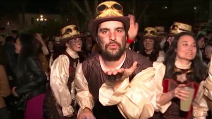 El carnaval en las calles