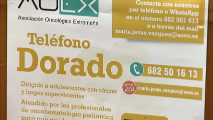 Teléfono dorado