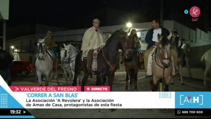 Sigue San Blas en Valverde del Fresno