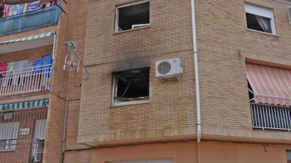 Un incendio en Jaraíz de la Vera