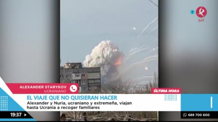Viajan a Polonia para recoger a su familia