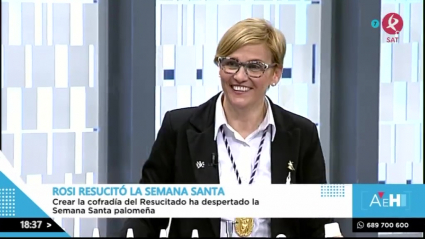 Es una de las mujeres con más iniciativa del pueblo