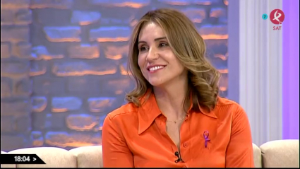 Mamen Calero, una gran trabajadora