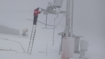 nieve en La covatilla