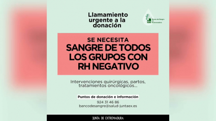 Llamamiento del banco de sangre
