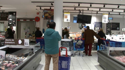 Últimas compras en Nochebuena