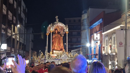 Procesión de la Mártir en Mérida