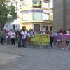 Vecinos de La Coronada protestan contra la proyectada planta de biogás