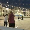 Pista de patinaje de hielo en Cáceres