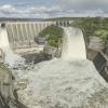 Espectaculares imágenes del embalse de Alcántara a vista de dron