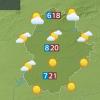 Mapa de previsión domingo 11 de mayo