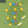 Mapa de previsión del domingo 15 de junio