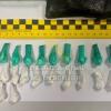 Dosis de cocaína incautadas por la Guardia Civil