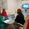 Sara García Espada ha estado presente en la reunión por videoconferencia