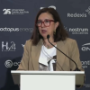Mercedes Morán en su intervención en el II Observatorio de la Energía