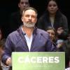 Santiago Abascal durante su visita a Cáceres el lunes 3 de noviembre de 2025
