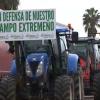 Tractorada en Extremadura, en protesta por el acuerdo con Mercosur y la nueva PAC