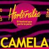 Cartel de la actuación de Camela en Horteralia