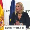 Elena Manzano, portavoz de la Junta de Extremadura en funciones