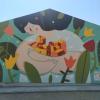 Imagen de uno de los murales