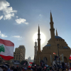 Imagen de una manifestación en Beirut.