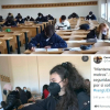 Imágenes de la realización de exámenes presenciales en la Universidad de Extremadura