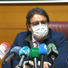 José María Vergeles en rueda de prensa en Badajoz