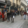 Colas en la Calle Menacho de Badajoz