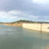 Presa del embalse de Alange, de la cuenca del Guadiana.