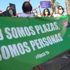 Manifestantes en Mérida