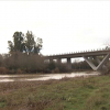 Futuro quinto puente de Badajoz sobre el río Guadiana.