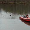 Buzos buscan a Camilo Crespo en el río Jerte de Plasencia