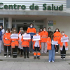 Prptesta de sanitarios en Navalmoral de la Mata