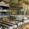 Interior de la planta embotelladora de Nestlé en Herrera del Duque