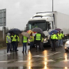 Paro de transportes en Extremadura