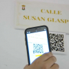 Placa en el instituto de Arroyo