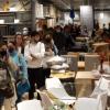 Colas en el interior de Jysk Badajoz el primer día de apertura