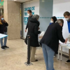 Realización de test de antígenos en el aeropuerto de Lisboa