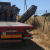 Imagen de la carga con la que se ha producido el accidente laboral