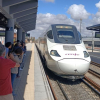 Alvia S-730 entrando en la estación de Mérida