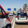 Accidente A-5 Cruz Roja y Guardia Civil