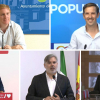 Ignacio Gragera, Antonio Cavacasillas, Antonio Rodríguez Osuna, Fernando Pizarro y Luis Salaya