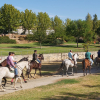 Ruta a caballo en recuerdo de las víctimas de la riada de Badajoz