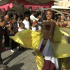 Bailarinas durante la inauguración de Almossassa