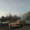 Humo en Villafranca de los Barros