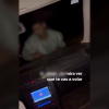 Conducción temeraria. Chico el capó de un coche