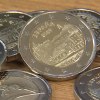Moneda dedicada a Cáceres