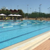 Piscina del centro deportivo 'Enjoy' en el día de su apertura